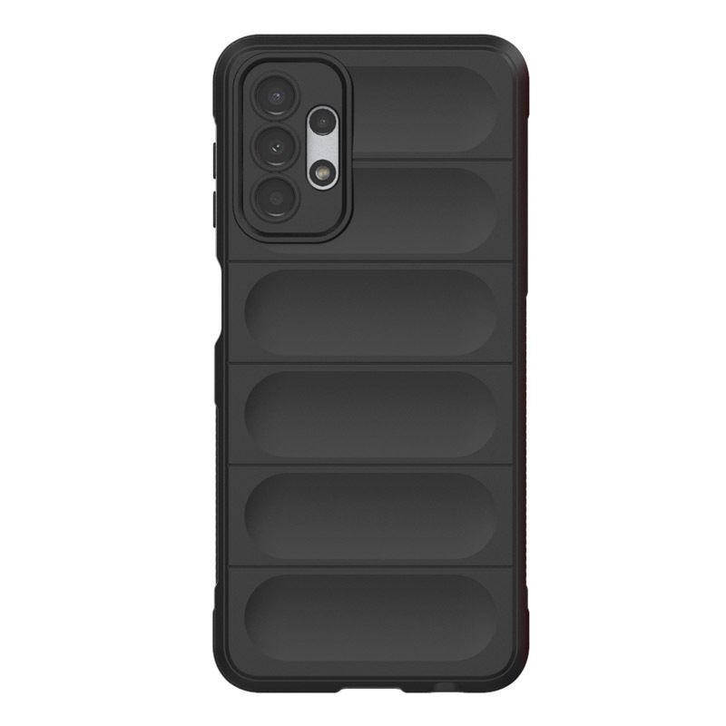 фото Противоударный чехол flexible case для samsung galaxy a13 (черный) black panther