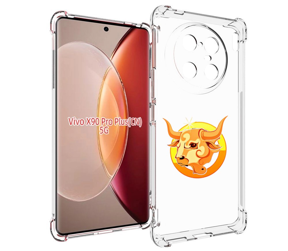 

Чехол MyPads знак-зодиака-телец-6 для Vivo X90 Pro Plus, Прозрачный, Tocco