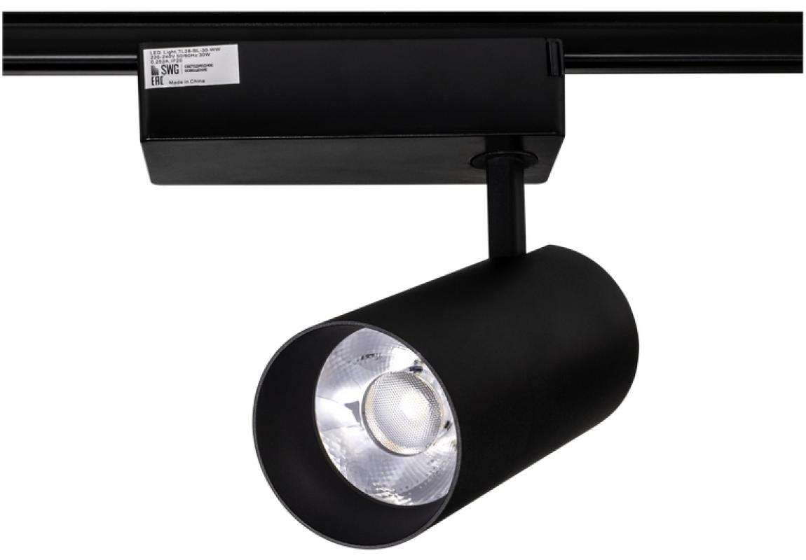 

Трековый светильник SWG TL28-BL-30-WW