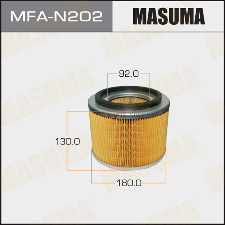

Фильтр воздушный NISSAN Masuma MFAN202