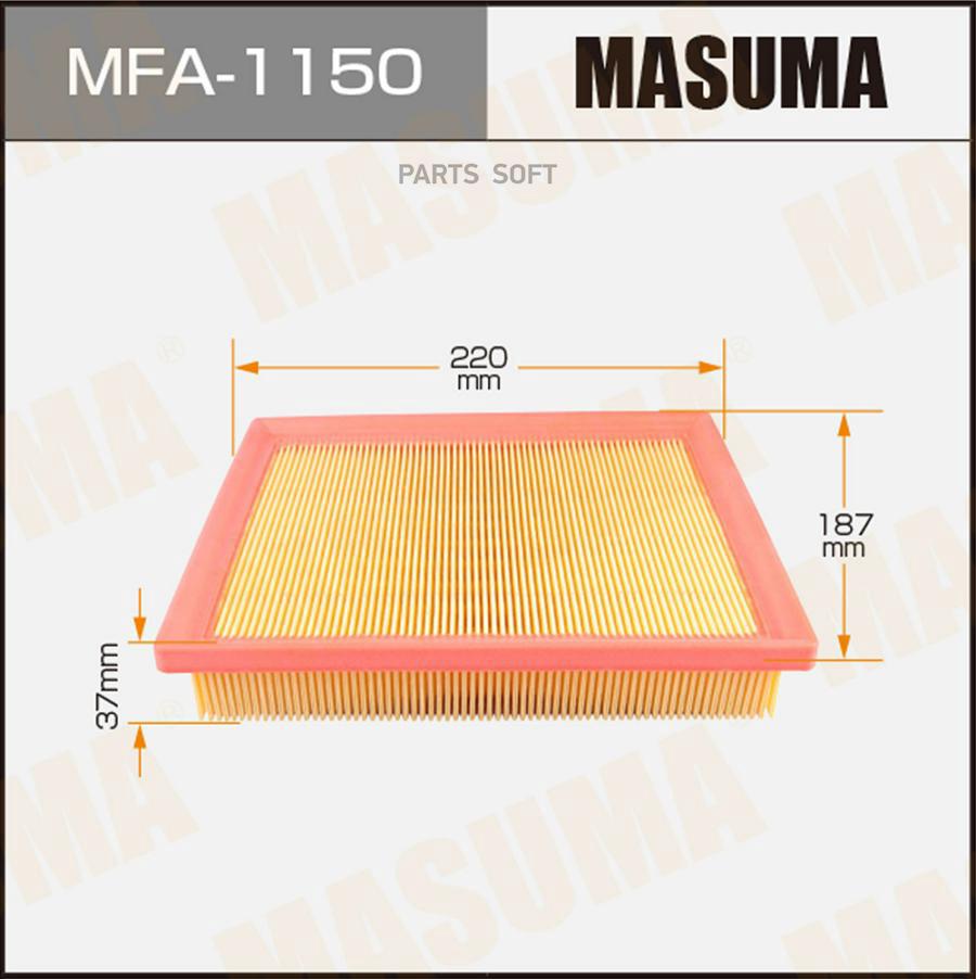 

Фильтр воздушный TOYOTA Masuma MFA1150