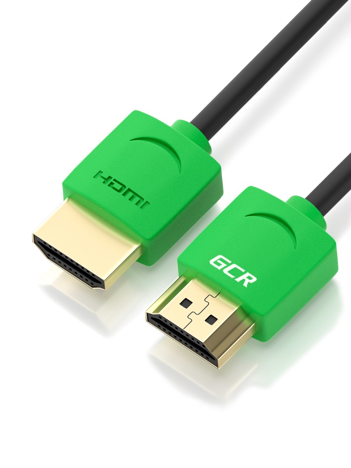 

Кабель GCR 0.3м HDMI, зеленые коннекторы, OD3.8mm, HDR 4:2:2, Ultra HD, 4K, GCR-HM502