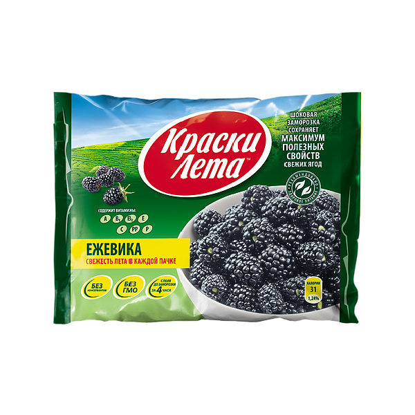 

Ежевика Краски Лета замороженная, 300 г