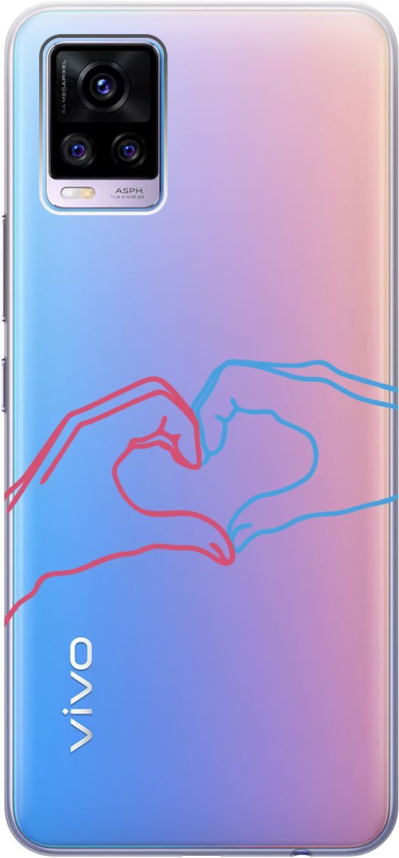 Силиконовый чехол на Vivo V20 
