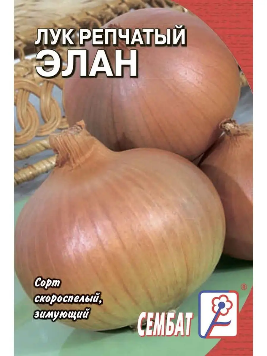 

Семена лук репчатый Элан Сембат 2081 1 уп., Лук Стандарт