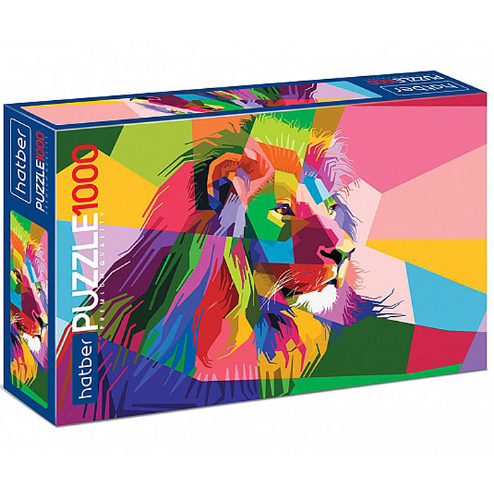 

Hatber Premium "Art Lion", 1000 элементов