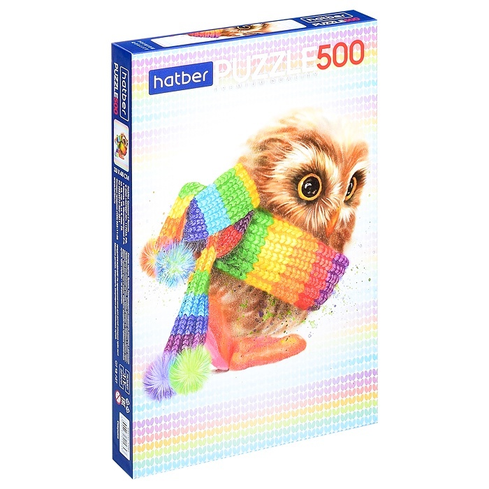 

Hatber Premium, "Совушки", 500 элементов