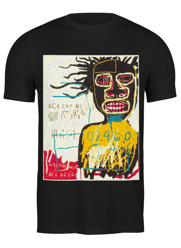 

Футболка мужская Printio Jean-michel basquiat 656184 черная M, Черный, Jean-michel basquiat 656184