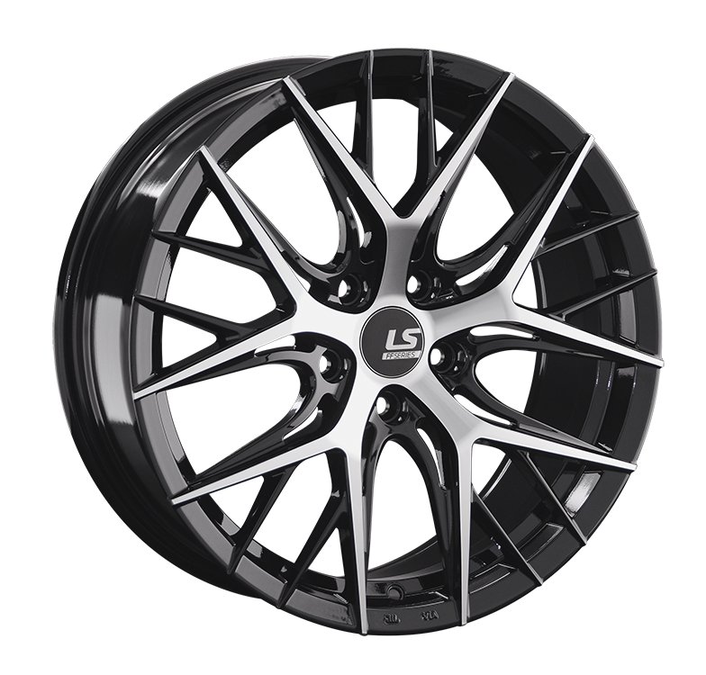 

Колесный диск LS FlowForming RC57 (BKF) 8xR18 ET30 5*112 D66.6, Черный