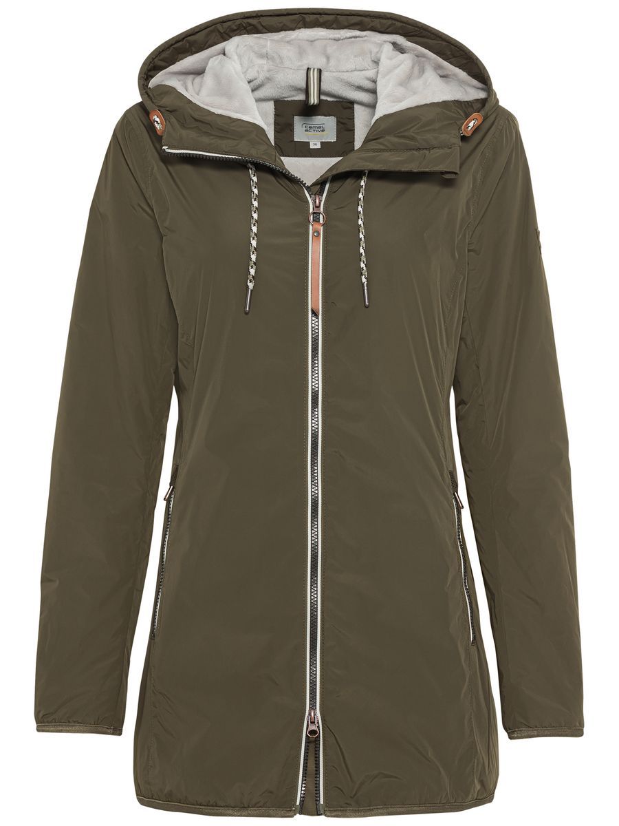 

Куртка женская Camel Active 320020-6R26 хаки 34 EU, 320020-6R26