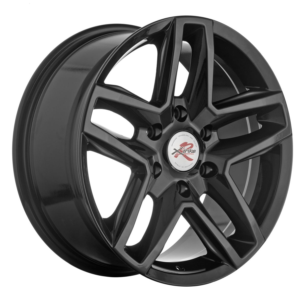 

Колесный диск XtrikeRST R238 R18 6*139,7 ET42 Dia 75.1, литой черный для Haval H9.