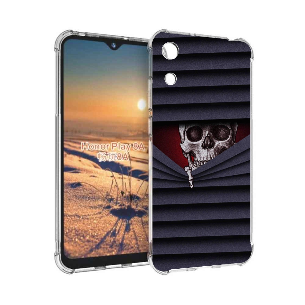 

Чехол бампер MyPads подглядываю для Honor 8A, Прозрачный, Tocco