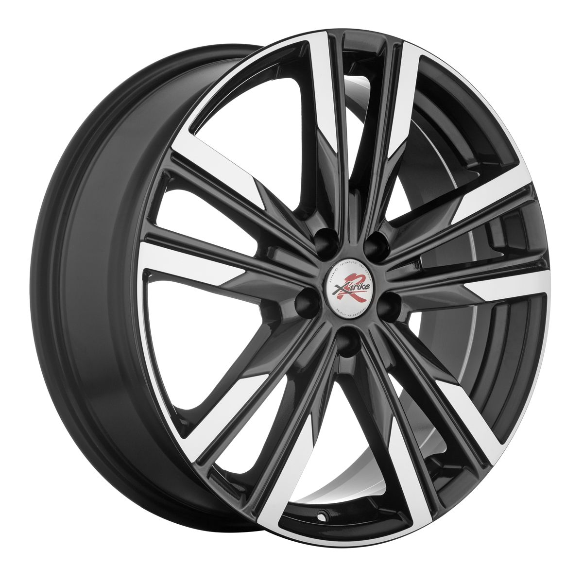 

Колесный диск XtrikeRST R089 R19 5*108 ET36 Dia 65.1, литой алмаз черный для Exeed.