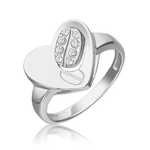 фото Кольцо из белого золота с топазом р.17 platina jewelry 01-5564-00-201-1120