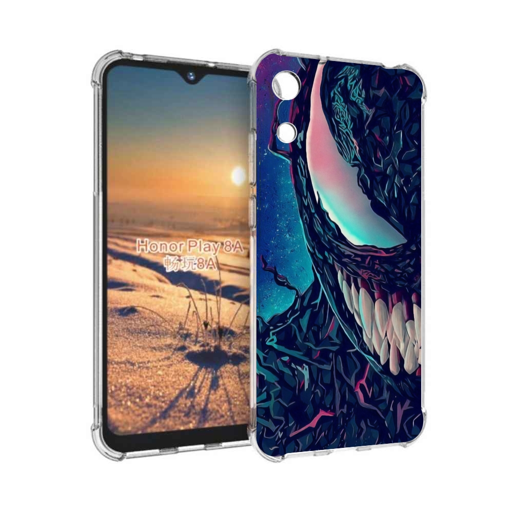 

Чехол бампер MyPads полу веном для Honor 8A, Прозрачный, Tocco