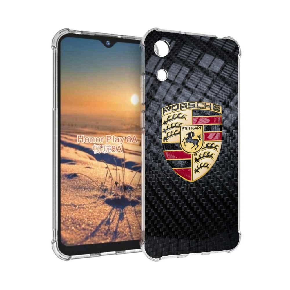 

Чехол бампер MyPads порше porsche 3 мужской для Honor 8A, Прозрачный, Tocco