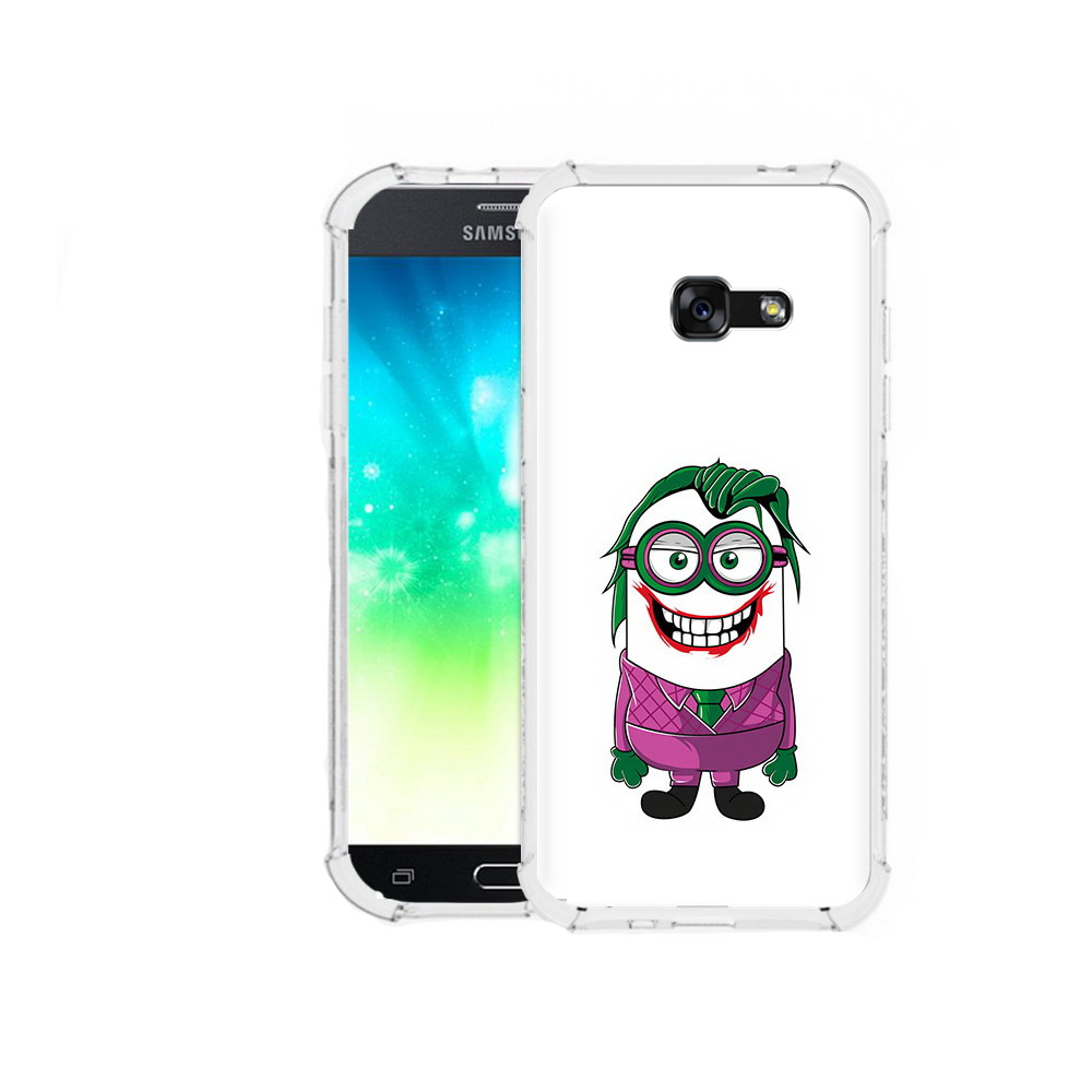 

Чехол MyPads Tocco для Samsung Galaxy A3 (2016) джокер миньон, Прозрачный, Tocco
