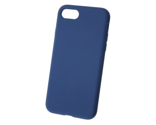 фото Чехол newlevel liquid silicone hard blue для iphone 7/8/se2020