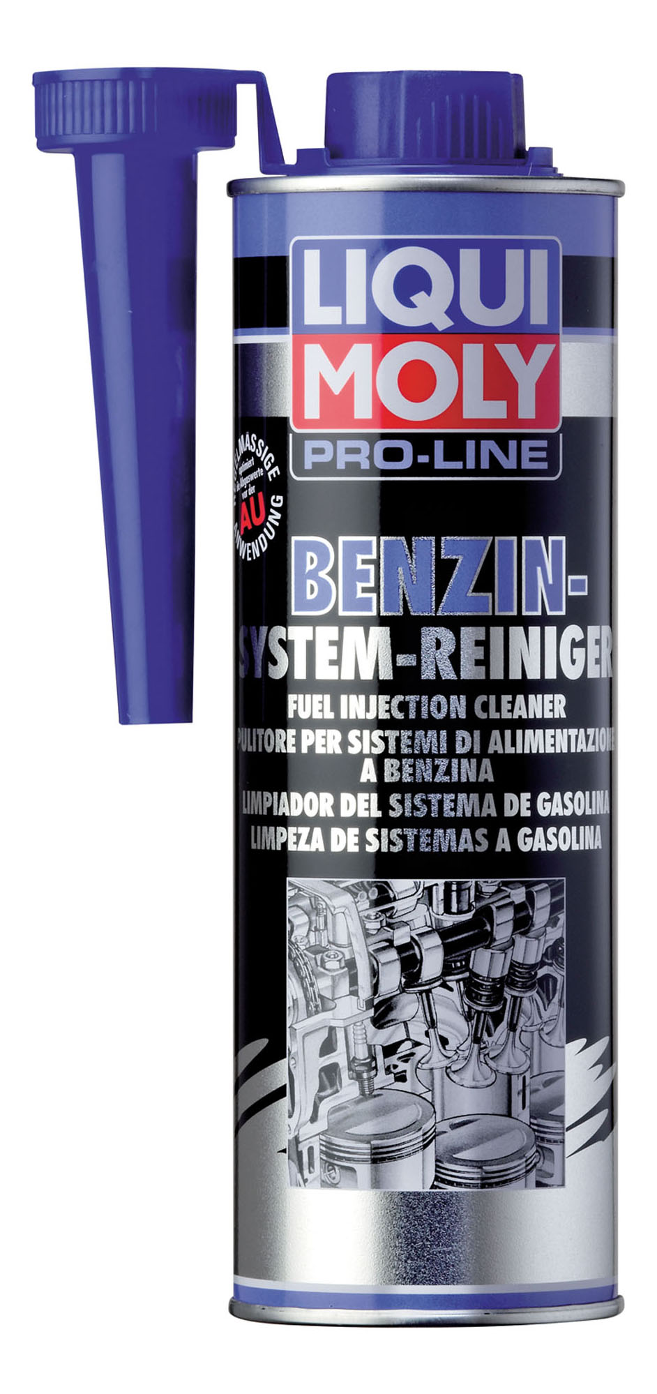 

Присадка для очистки бензиновых систем впрыска LIQUI MOLY 5153 500 ml, Желтый