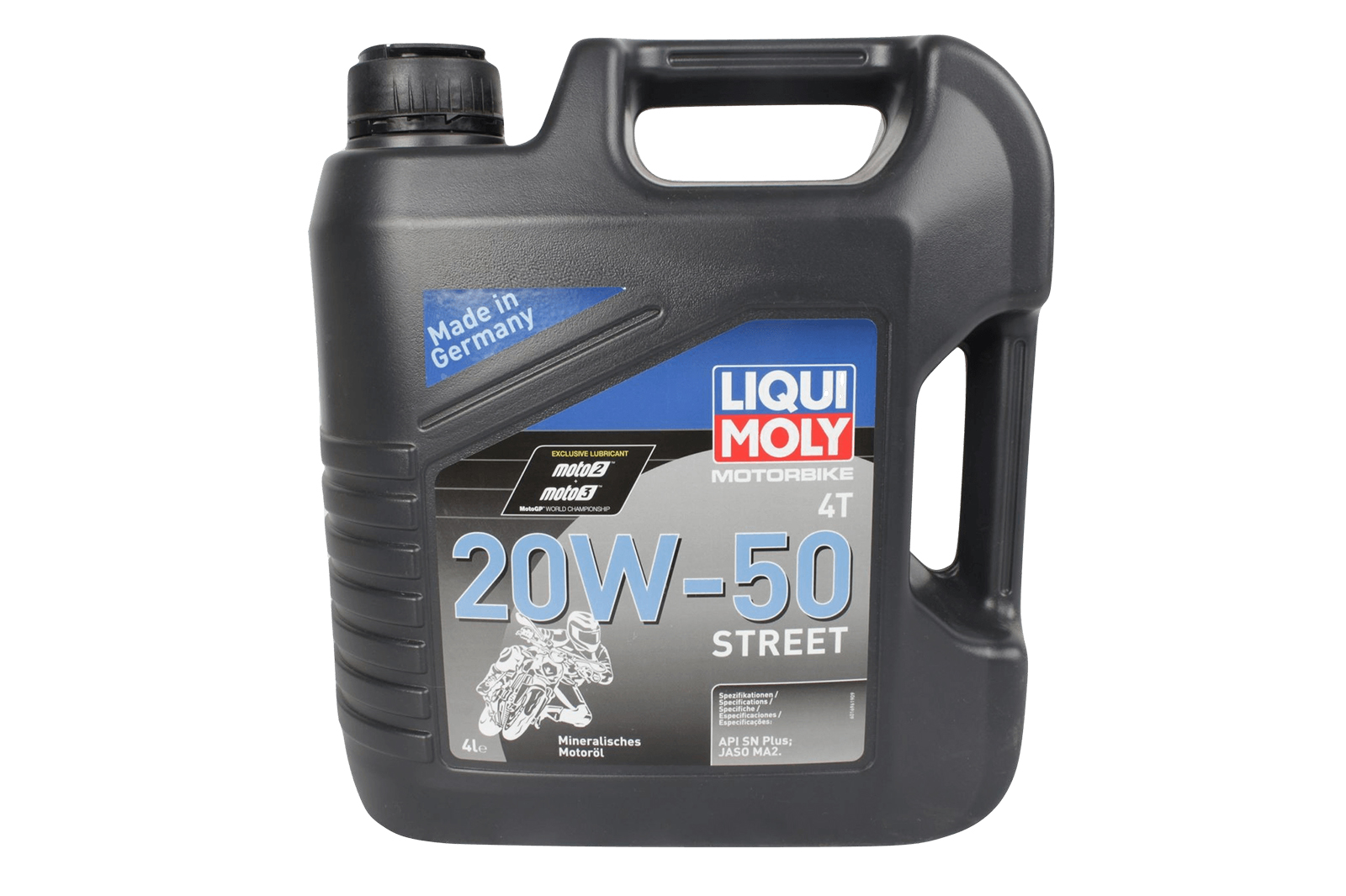 фото Масло моторное motorbike 4t street 20w-50 (минеральное) (4l) liqui moly