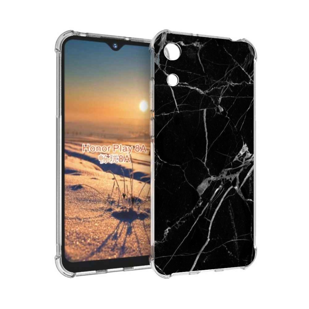 

Чехол бампер MyPads разбитое стекло для Honor 8A, Прозрачный, Tocco