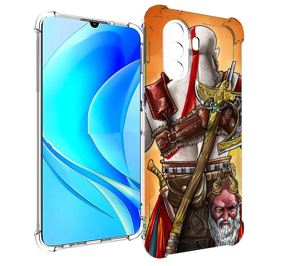 

Чехол MyPads God of War для Huawei Nova Y70 / Nova Y70 Plus (MGA-LX9N) / Huawei Enjoy 50, Прозрачный, Tocco