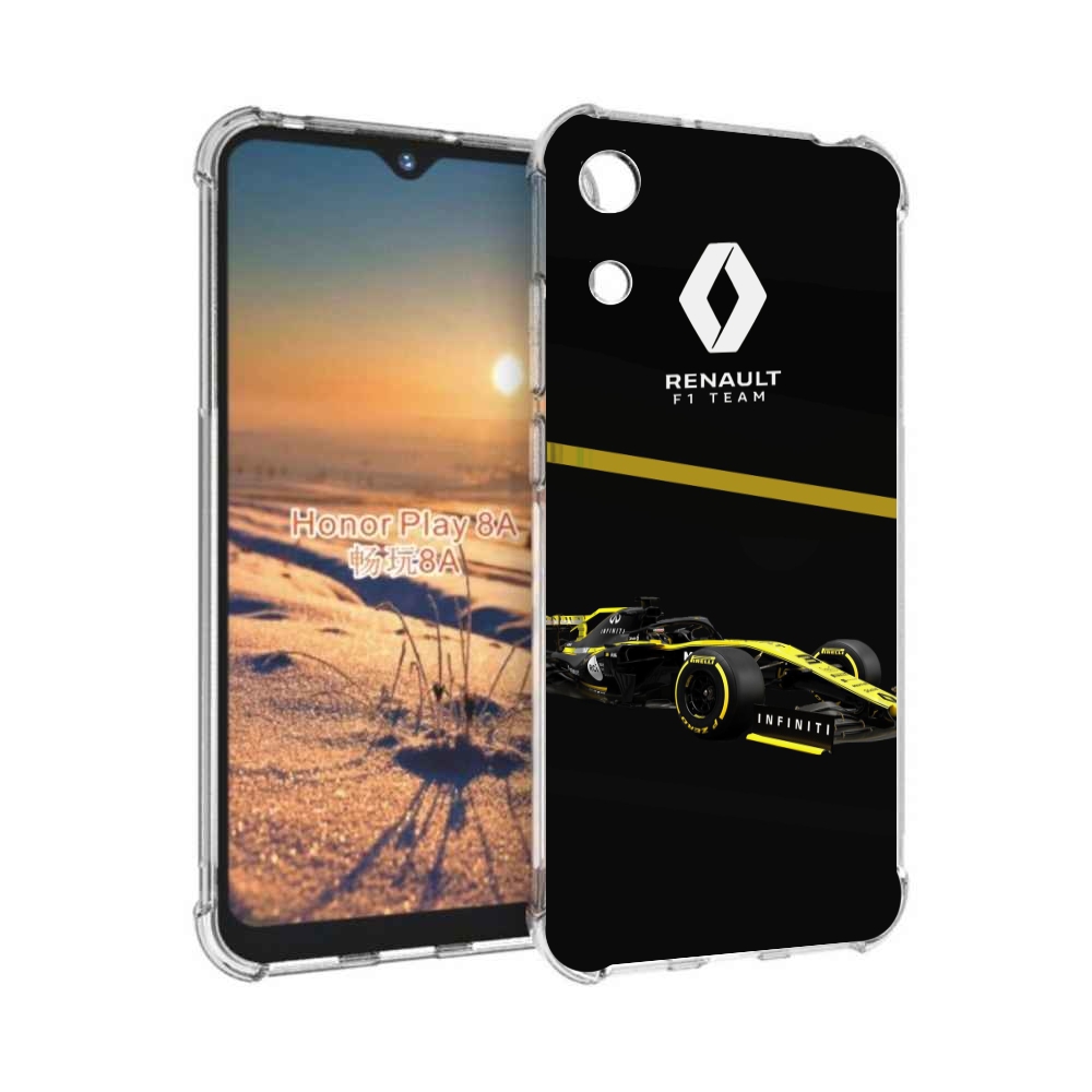 

Чехол бампер MyPads рено renault 2 для Honor 8A, Прозрачный, Tocco