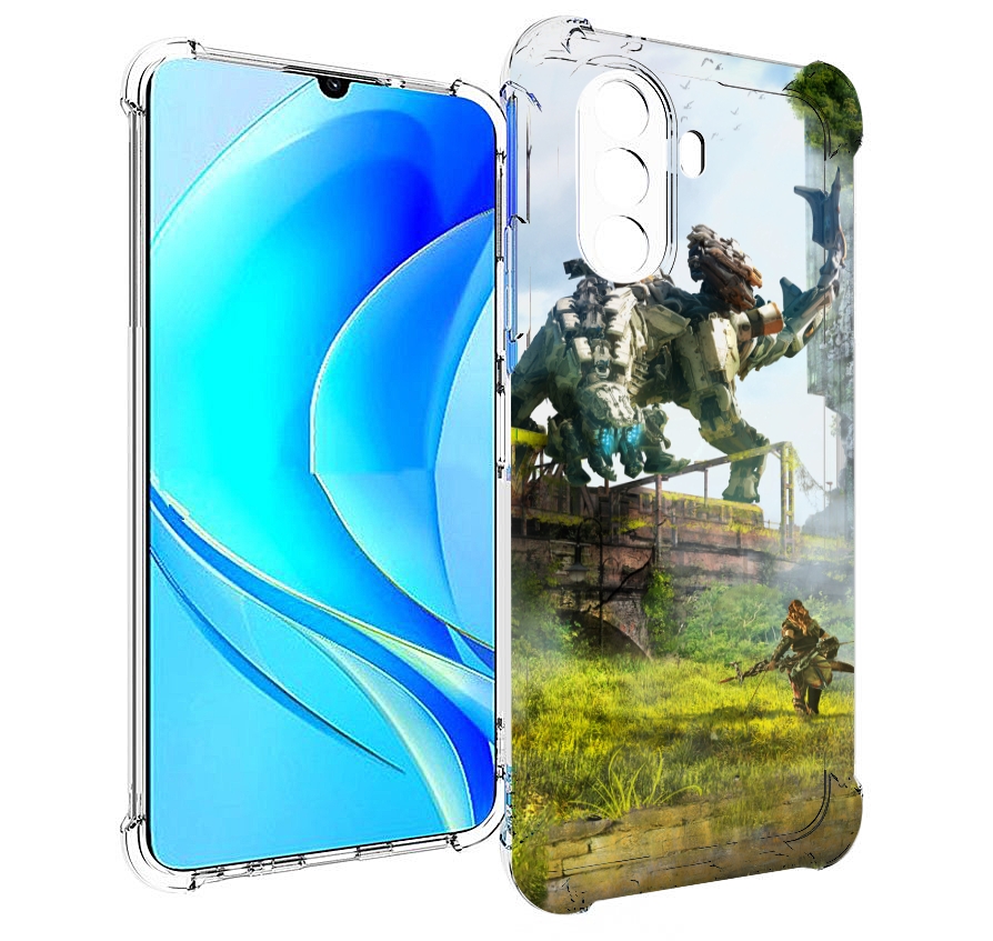 

Чехол MyPads Horizon Zero Dawn для Huawei Nova Y70 / Nova Y70 Plus (MGA-LX9N), Прозрачный, Tocco