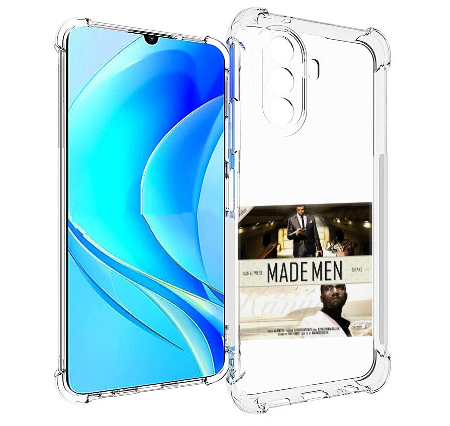 

Чехол MyPads Kanye West & Drake - Made Men для Huawei Nova Y70 / Nova Y70 Plus, Прозрачный, Tocco