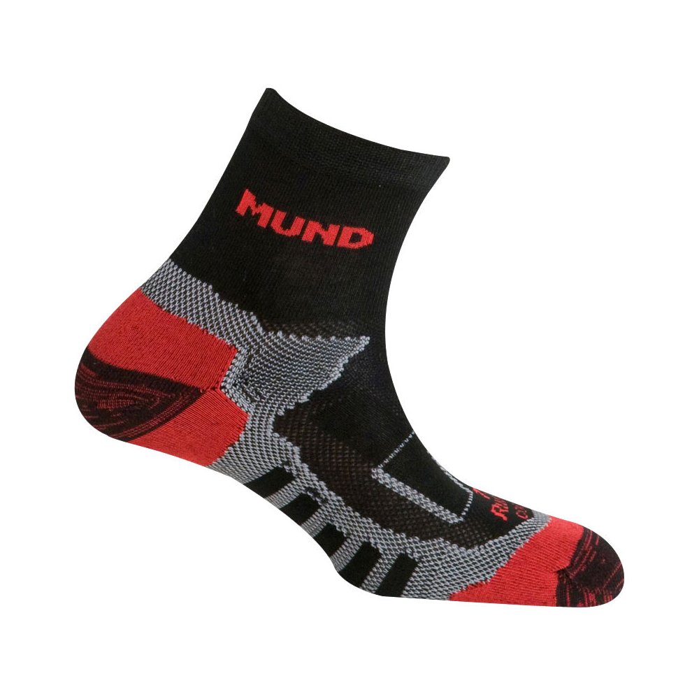 MUND носки Trail Running чёрный/красный (M 38-41)