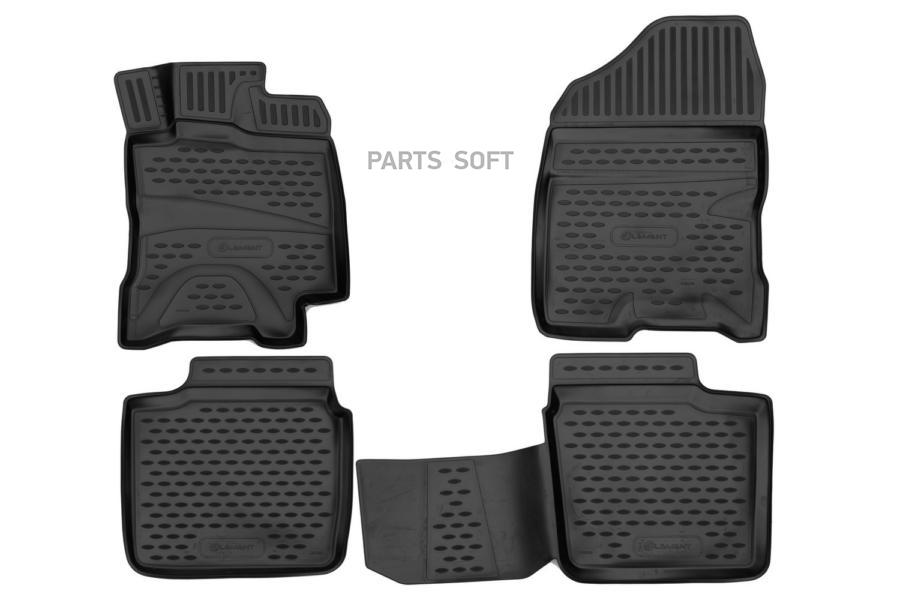 

Коврики 3D в салон подходят для TOYOTA Allion T260 рестайлинг 2010 - > П.Р., 4шт. (полиуре