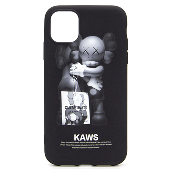 фото Чехол для iphone 11 pro max luxo с принтом kaws nobrand