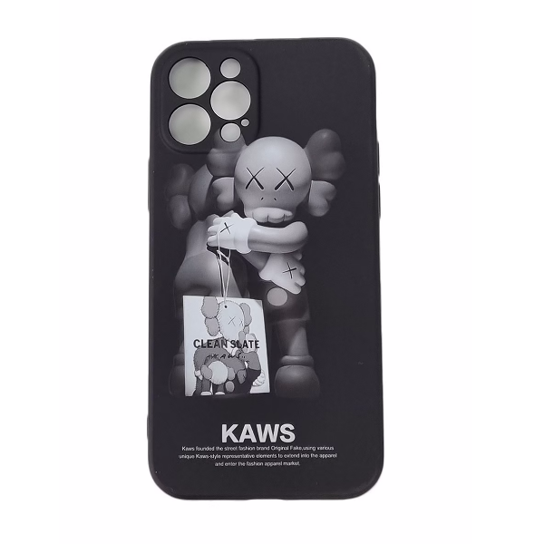 фото Чехол для iphone 11 pro max luxo с принтом kaws