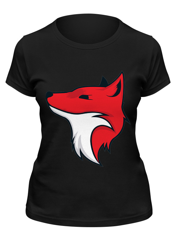 

Футболка мужская Printio Fox / лиса черная XL, Черный, Fox / лиса