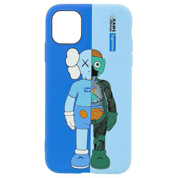 фото Чехол для iphone 11 pro max luxo с принтом kaws s nobrand