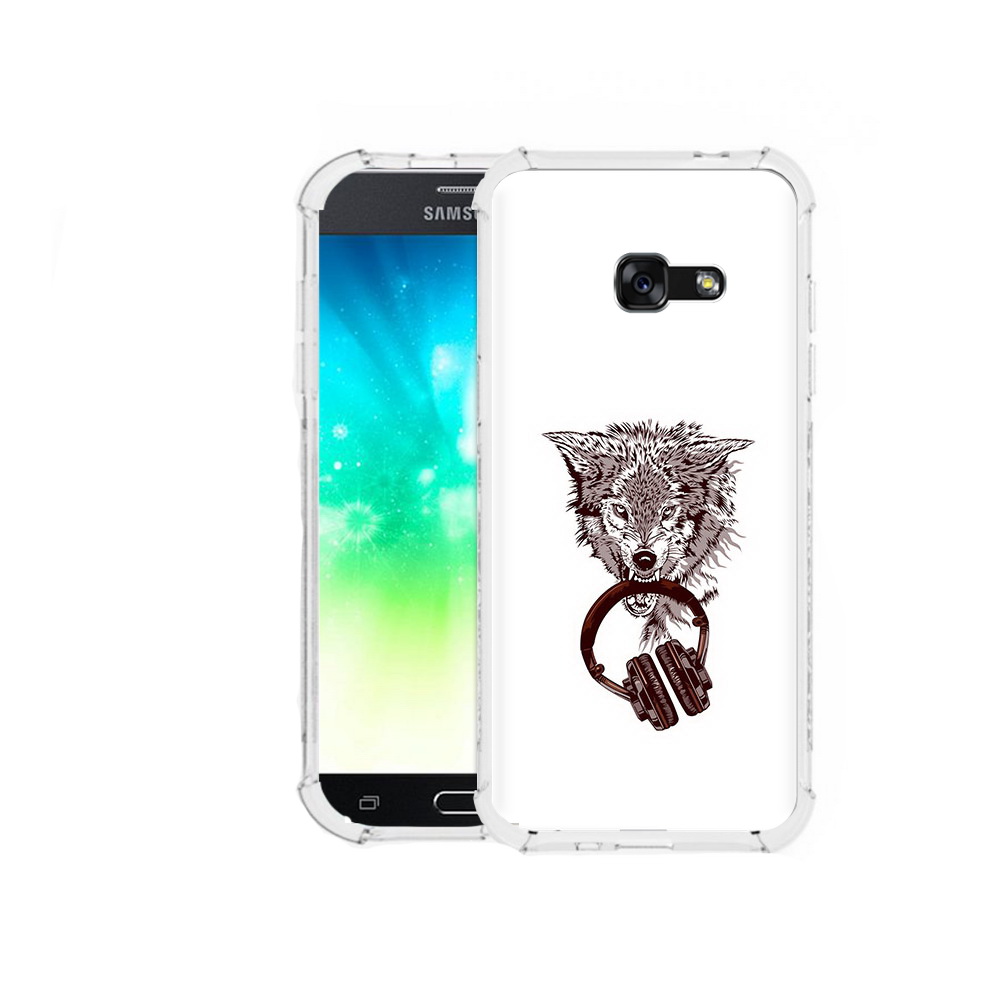 

Чехол MyPads Tocco для Samsung Galaxy A3 (2016) дикий волк, Прозрачный, Tocco