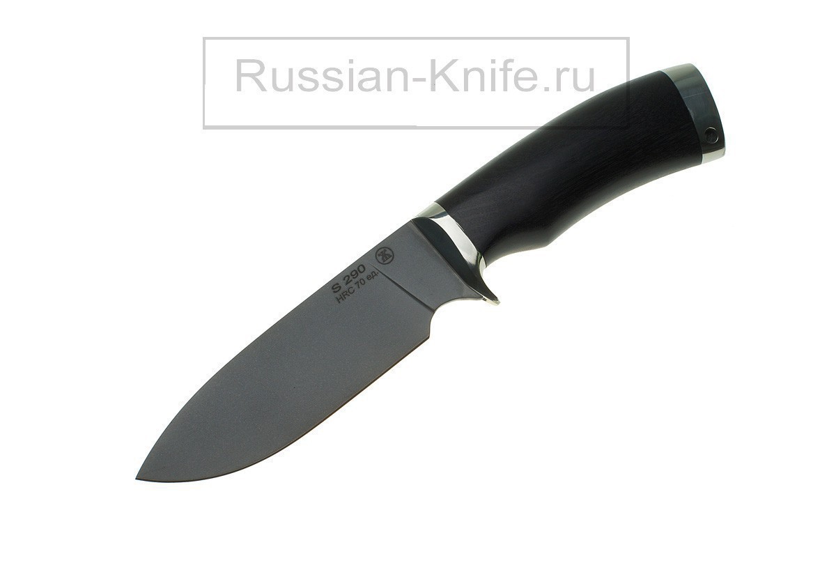 

Нож Бобр (сталь S290), граб, А. Жбанов