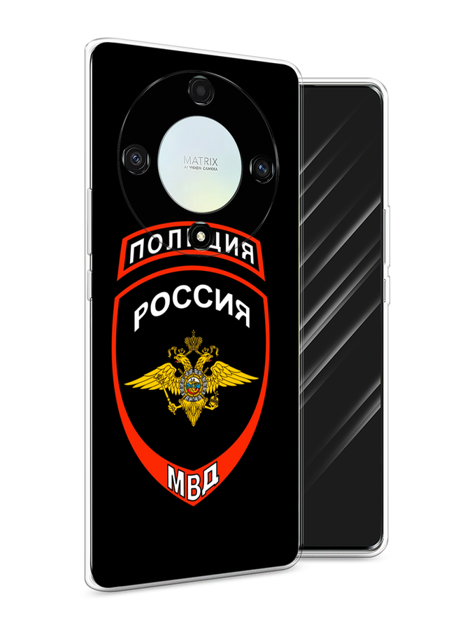 

Чехол Awog на Honor X9A "Полиция шеврон", Черный;красный;белый, 6120850-5