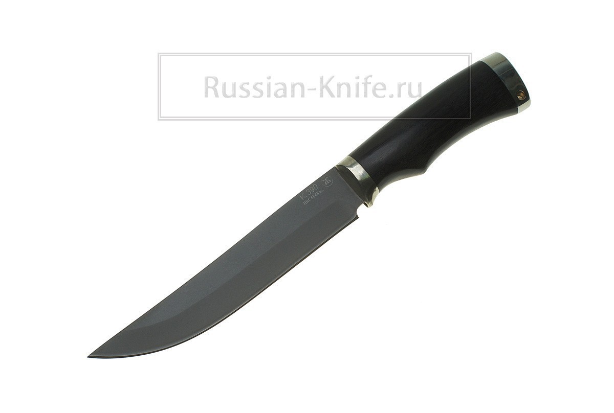 

Нож Осётр (сталь К390), граб, А.Жбанов