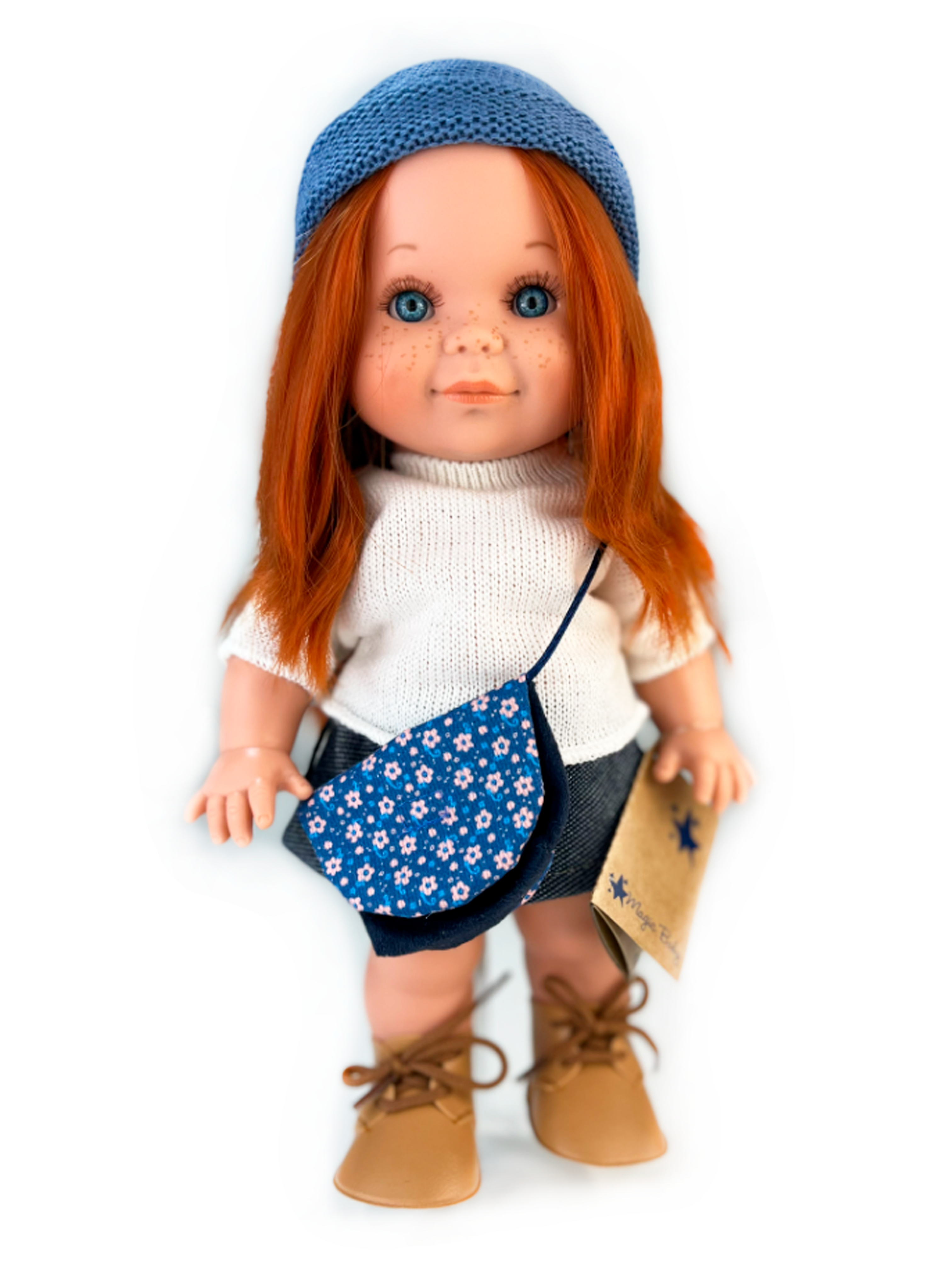 Кукла Lamagik Бетти, рыжие волосы, в юбке и свитере, 30 см, 3138 lamagik s l кукла бетти темнокожая в джинсовой юбке и белой кофте 30 см