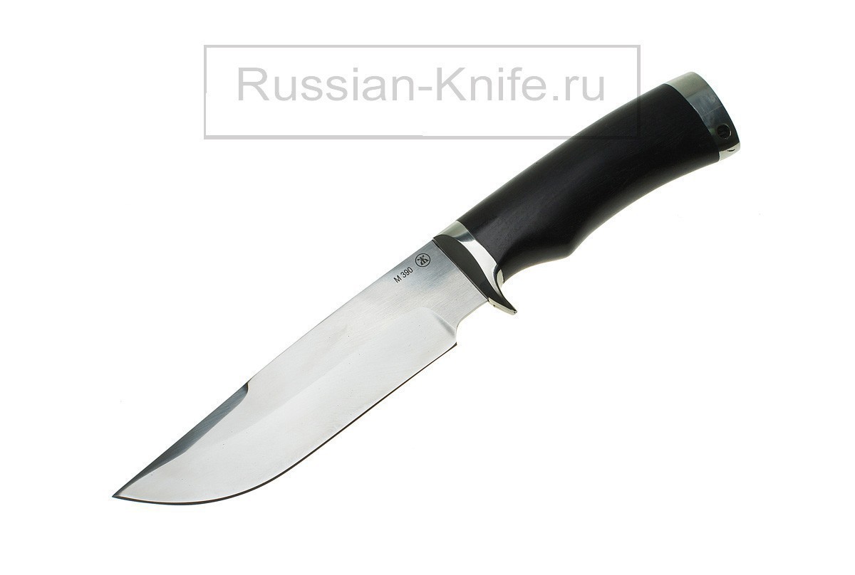 

Нож Сокол (сталь М390), граб, А.Жбанов