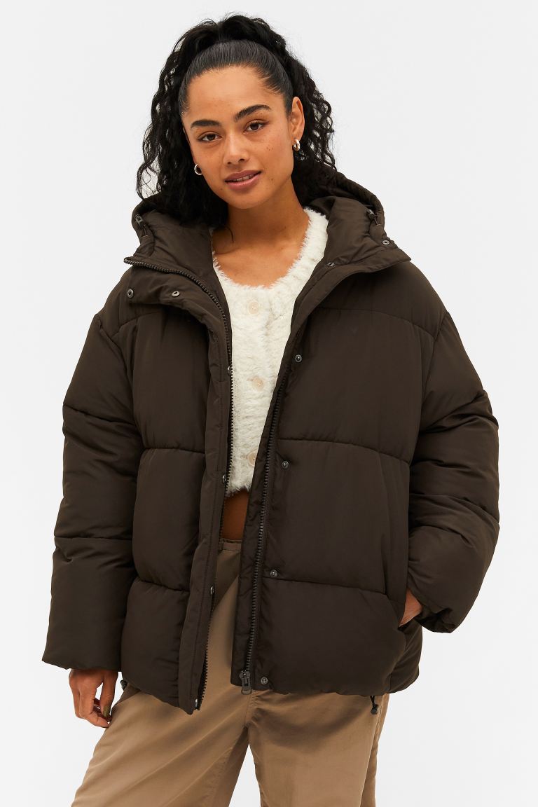 Куртка женская Monki 1007072001 коричневая L (доставка из-за рубежа)