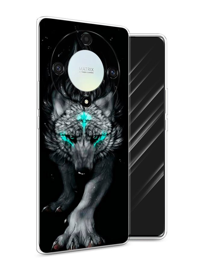 

Чехол Awog на Honor X9A "Волшебный волк", Черный;серый, 6120850-2