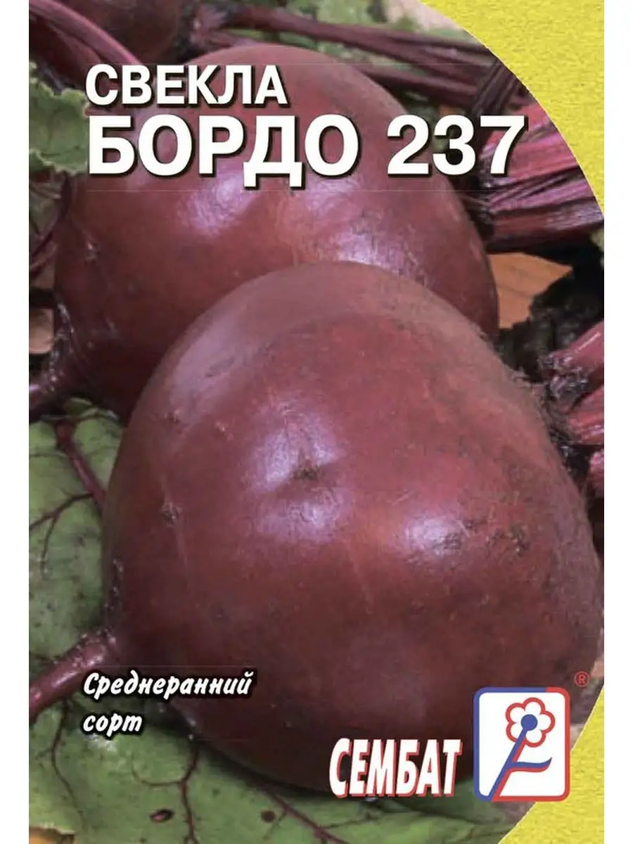 

Семена свекла Бордо 1 Сембат 2149 1 уп., Свекла Стандарт