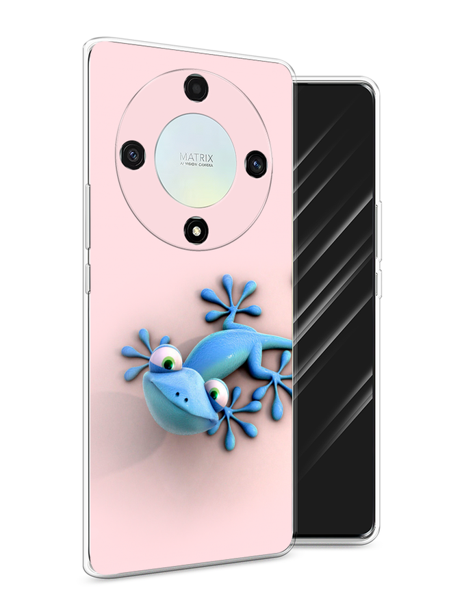 

Чехол Awog на Honor X9A "Голубая ящерка", 6120850-2