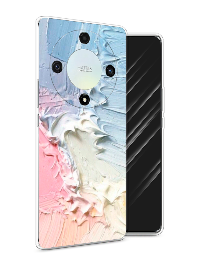 

Чехол Awog на Honor X9A "Фруктовое мороженное", Голубой;розовый;желтый, 6120850-3