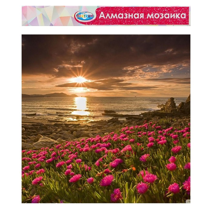 

Sima-land частичное заполнение Поле цветов 40х50 и наклейка