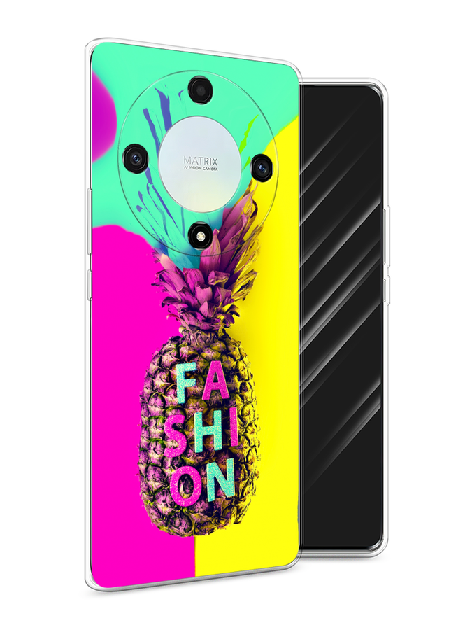 

Чехол Awog на Honor X9A "Кислотный ананас", Желтый;розовый;бирюзовый, 6120850-10