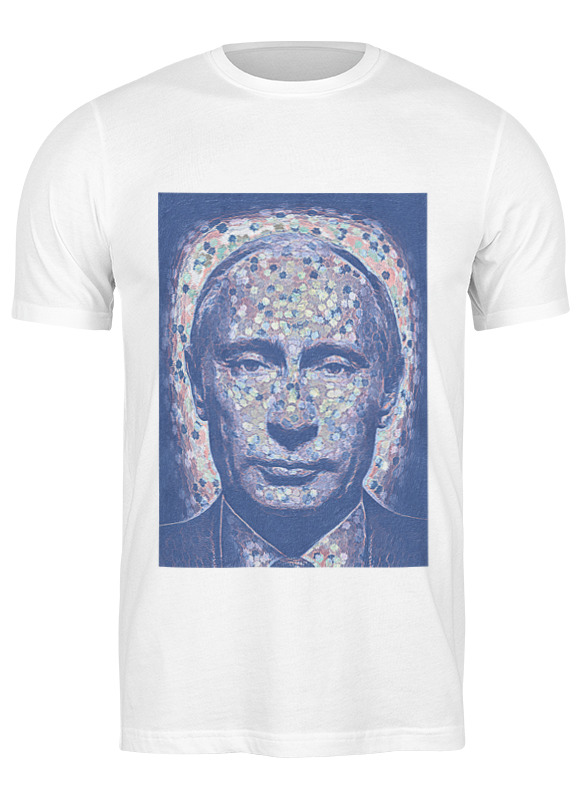 

Футболка мужская Printio The icon 663271 белая M, Белый, The icon 663271