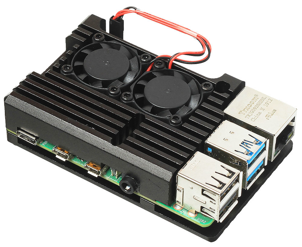

Алюминиевый корпус RASPBERRY PI (черный)